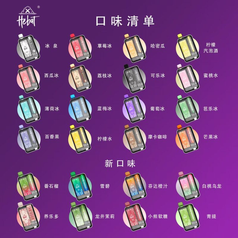 HEBAT喜貝10000口 一次性電子菸